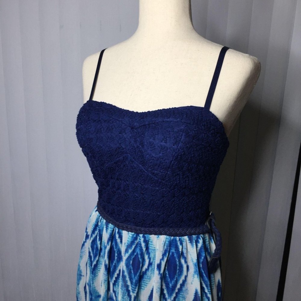 Lily Rose Maxi sundress, adjustable straps, large